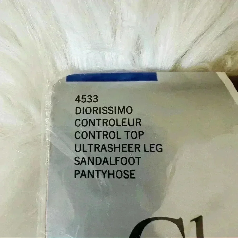 Vintage Christian Dior Pantyhose Caramel Sz 2